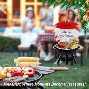 Personalized BBQ Grill Ornaments 2023 - Barbecue Ornament - Polyresin Barbeque Ornament for Chrismtas Tree- BBQ Grill Smoker Christmas Ornament - Unique Griller Gift - Grill Parts America
