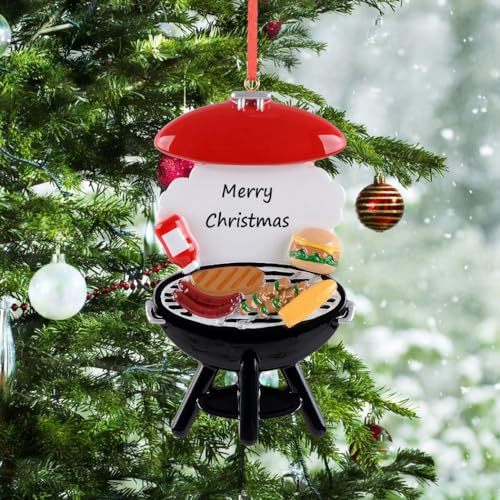 Polyresin Barbecue Ornament, Grilling PartyOrnaments, 2023 Smoker Personalized Christmas Ornament, BBQ Grill Smoker Ornament - Chef Cooking Ornaments - Griller Gift for Dad, Husband, Uncle, Grandpa - Grill Parts America