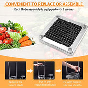 WICHEMI Commercial Vegetable Chopper Dicer Blade Replacement Stainless Steel Blade for Chopper Dicer Commercial Vegetable Fruit Dicer Replace Blade (1/4" Blade) - Kitchen Parts America