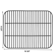 Hisencn Grill Replacement Parts for Dyna-Glo DGC310CNP-D, DGC310RNP-D, DGC310BNP-D, Porcelain Steel Heat Plates Tents, Cooking Grates Grids for Dyna-Glo 3-Burner Open Cart Propane Gas Grill… - Grill Parts America