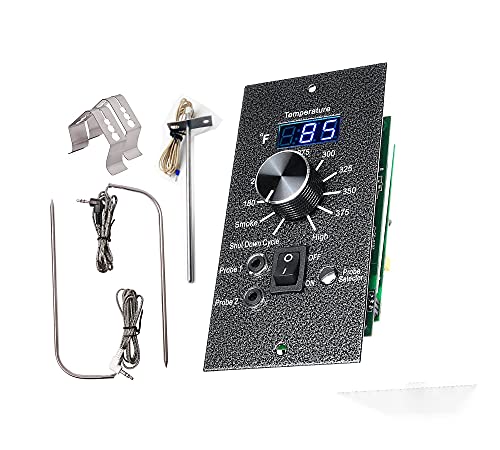 Replacement for Traeger Controller Parts Grills Bac365 Pro 20/22/34 Series Wood Pellet Smoker Grills，Digital Pro Controller Kit for Traeger Wood Pellet Grills with Meat Probes and Sensor - Grill Parts America