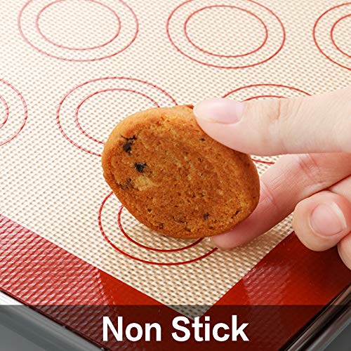 Baking Sheet with Rack Set (1 Pan + 1 Rack), Stainless Steel Baking Pan  Cookie Sheet with Cooling Rack, Non Toxic & Healthy, Easy Clean &  Dishwasher Safe - 2 Pack 