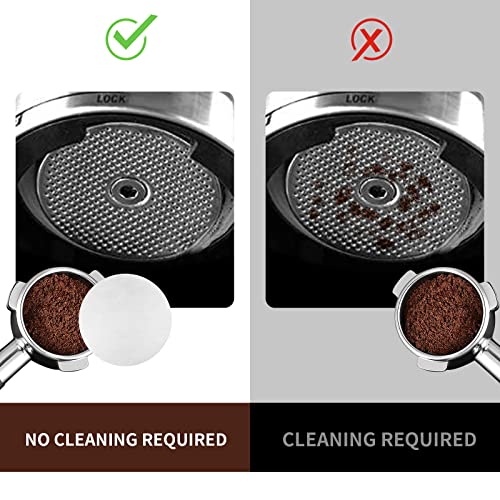600 Pcs Coffee Paper Filter for Espresso Coffee Maker, 54 mm Unbleached Espresso Filter Puck Screen Portafilter Paper Compatible with Breville Barista, Mr. Coffee and Other Espresso Machine - Kitchen Parts America