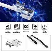 Uniflasy Grill Igniter Kit,Electronic Ignition Module and Switch Button with Wires for Charbroil Ignitor, Replacement for CharBroil Ignition Systems and Most CharBroil Gas Grills,5 Outlets - Grill Parts America