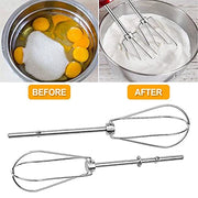 Hand Mixer Beaters W10490648 Hand Mixer Attachment Beaters Replace W10490648 KHM2B AP5644233 PS4082859 (2PACK) - Kitchen Parts America
