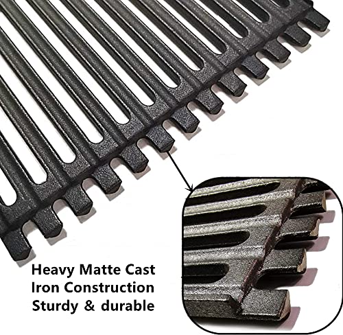 17 in Cooking Grates Replacement for Charbroil Tru Infrared 463242715, 463242716 Grill, CHRG533-0009-W1,Cast Iron Grid Replacement Parts for Nexgrill 720-0882A,BHG 720-0882,Lowes 606682 Gas Grill - Grill Parts America