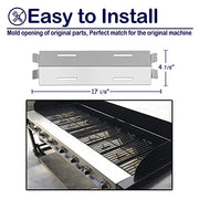 YOUFIRE Heat Plate Shield BBQ Replacement Parts for Gas Grill Models Grill Chef BIG-8116, SAMS ST1017-012939, Master Forge GR1008-015039, 17 1/4” x 4 7/8” Heat Tent - Grill Parts America