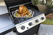 Char-Broil 140018 Grill+ Beer-can Chicken Rack, Stainless Steel - Grill Parts America