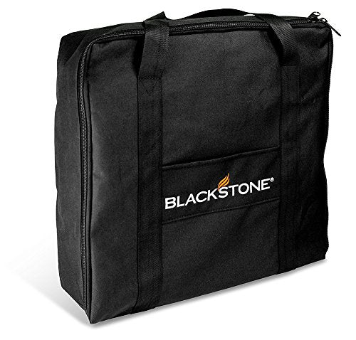 Blackstone 17 inch Griddle Cover and Carry Bag Water Resistant 600D Polyester Heavy Duty Flat top 17" Gas Grill Cover Accessory Exclusively Fits Blackstone 17" Griddle Cooking Station Without Hood - Grill Parts America