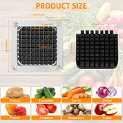 WICHEMI Dicer Blades Commercial Vegetable Chopper Dicer Blade Replacement Stainless Steel Blade for Chopper Dicer Commercial Vegetable Fruit Dicer Replace Blade (3/8" Blade) - Kitchen Parts America
