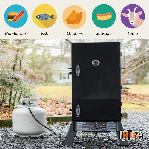 Qfire 911060014 - Control Knob Compatible with Masterbuilt 20051311 gs30d 2-Door Propane Gas Smoker - Grill Parts America