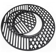 Criditpid 8835 Cast Iron Grill Grates Replacement for Weber 22.5" Charcoal Grills, Kettle, Performer Premium, Master-Touch, Charcoal Smoker, 21.5" Gourmet BBQ System Round Grill Cooking Grate Parts - Grill Parts America