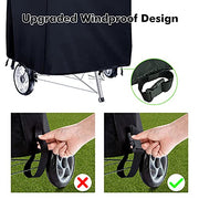 Rouffiel Gas Grill Covers, 30 inch BBQ Grill Cover 600D Heavy Duty Waterproof, Outdoor Barbecue Cover Non-Fade and Rip Proof Fits Grills of Weber, Char-Broil - Grill Parts America