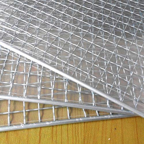 Secfanya QKDS BBQ Grill, Stainless Steel Mesh BBQ Grill Grate Grid Wire Rack Cooking Replacement Net, Works on Smoker,Pellet,Gas,Charcoal Grill, for Camping Barbecue Outdoor Picnic Tool, 25 * 40cm - Grill Parts America