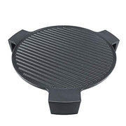 Hisencn 18" Cast Iron Plate Setter for Large Big Green Egg Accessories and Other 18 Inches Diameter Cooking Grills, Kamado Grill, Pizza Stone, Heat Deflector with 3 Legs - Grill Parts America