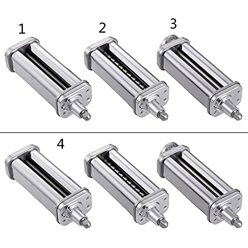 Noodle Makers Repair Parts for Thin/Thick/Flaky Noodles Cutter Roller for Stand Mixers Kitchen Aid Pasta Food Processor (Color : 1) - Kitchen Parts America
