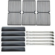 Direct Store Parts Kit DG139 Replacement for Brinkmann 810-2545-W Gas Grill Burner,Heat Plate,Cooking Grid - Grill Parts America