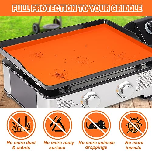 BYKITCHEN Silicone Griddle Cover for Blackstone 22 inch Griddle, Griddle Mat for Blackstone Tabletop Griddle, Grill Accessories for 22 inch Blackstone Griddle, Outdoor Protective Portable Grill Mat - Grill Parts America