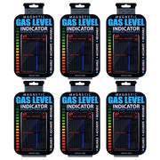 yeesport 6Pcs Magnetic Gas Level Indicators, Reusable Propane Fuel Level Indicators, Propane Gas Tank Gauges, Butane Gas Level Monitors, Propane Tank Sensors for Home Kitchen - Grill Parts America