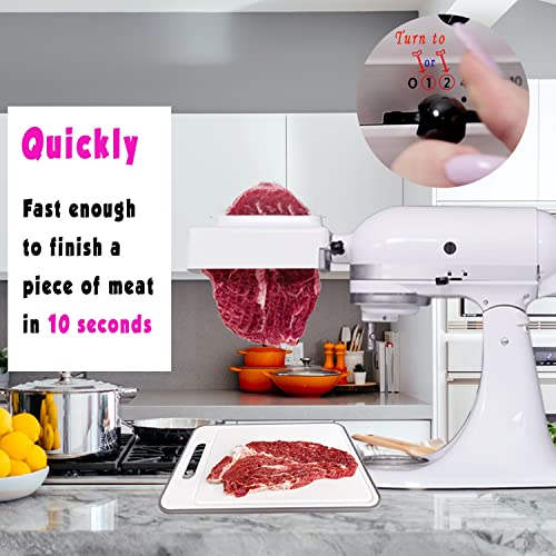 [UPGRADE] Meat Tenderizer Attachment for All KitchenAid Household Stand Mixers- Mixers Accesssories [No More Jams,No More Break,Easier to clean] - Kitchen Parts America