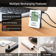 ThermoPro TP25 500ft Wireless Bluetooth Meat LCD Thermometer with 4 Temperature Probes Smart Digital Cooking BBQ Thermometer for Grilling Oven Food Smoker Thermometer, Rechargeable - Grill Parts America