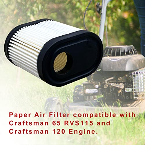 3 Packs Replacement 36905 20016 20017 Air Filter for Lawn Mower Compatible with Tecumseh Craftsman Oregon Toro Recycler Lawn Mower Engine - Grill Parts America