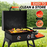 36" Silicone Griddle Mat For BlackStone 36 inch,Heavy Duty Food Grade Silicone Mat, Protect Griddle from Rodents, Insects, Debris, and Rust, All Season Cooking Protective Cover (With 1 Grease Cup). - Grill Parts America
