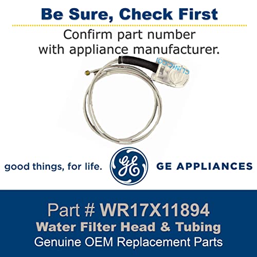 GE WR17X11894 Genuine OEM Water Filter Head Assembly for GE Refrigerators - Grill Parts America