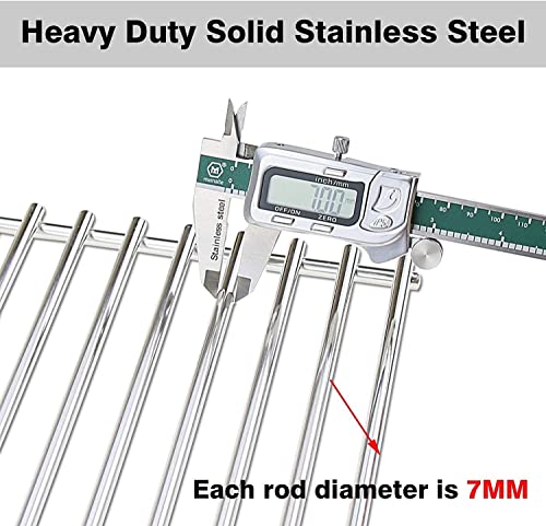 Hisencn 304 Stainless Steel Grill Parts for Home Depot Nexgrill 4 Burner 720-0830H, 720-0830D, 720-0783E Gas Grill Models, Grill Burner, Heat Plate, Cooking Grates Grill Replacement Kit - Grill Parts America