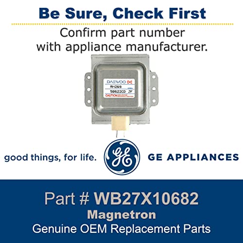 GE WB27X10682 Genuine OEM Magnetron for GE Microwaves - Grill Parts America