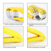 Beille 2pk Quick Banana Fruit Slicer Chopper Stainless Steel Blades - Kitchen Parts America