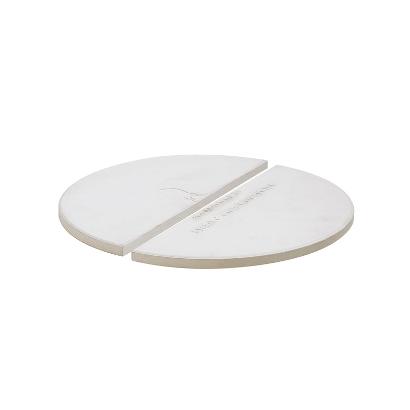 Kamado Joe KJ-HDP Classic Joe Heat Deflector Plates, White - Grill Parts America