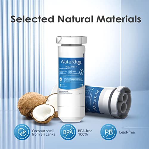 Waterdrop XWF water filter for GE® refrigerator, Replacement for GE® XWF water filter, 3 Filters - Grill Parts America