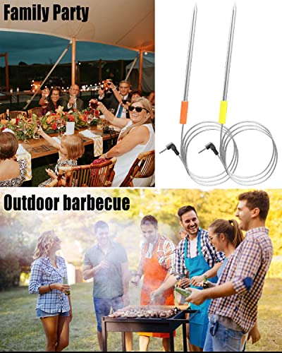 2 Pcs Meat Probe Thermometer Fit for Oklahoma Joe's Rider Z Grills Cui —  Grill Parts America