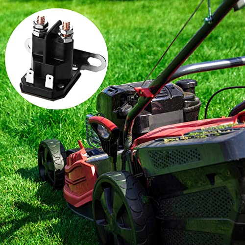 Lawnmower Starter Solenoid Timunr 725-04439 Starter Solenoid Replacement For John Deere AM133094 GY22476 Replace 725-04439A 725-04439B Riding Lawn Mower 725-04439 Solenoid