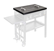 28-inch Blackstone Griddle Hard Top Lid Cover - Durable Steel, Handle, Fits 28'' Grease Models - Grill Parts America
