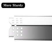 ROCFAN Grill Heat Plates Replacement Parts for Nexgrill 720-0830H, Stainless Steel Heat Tents, Burner Cover, Flame Tamer, Heat Shield for Home Depot Nexgrill 4 Burner 720-0830H, 14.6 Inch - Grill Parts America