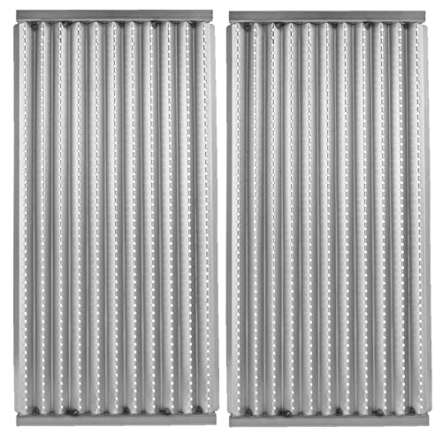 BBQ Future 18 7/16" Stamped Stainless Steel Emitter Grill Grate Replacement Part for Charbroil Commercial Tru-Infrared Gas Grills 463257110 463270912 463246909 463270612 463270610 and More, 2-Pack - Grill Parts America