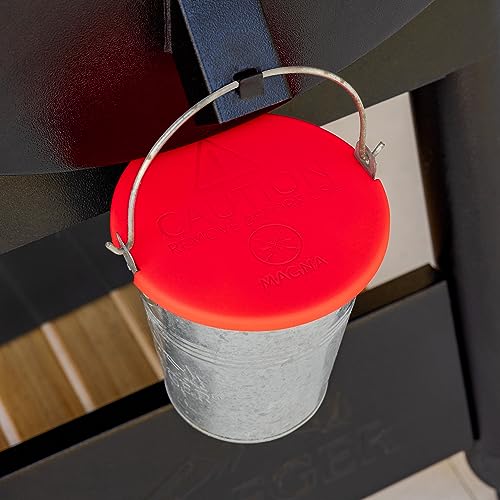 Grease Bucket Lid Cover Accessory Compatible With All Traeger Pellet Grills (Except Timberline Models) - Covers Your Grease Bucket To Keep Unwanted Critters Like Insects, Rodents & Dogs Out Of The Grease Bucket - Fits 6 Inch Diameter Buckets - Grill Parts America