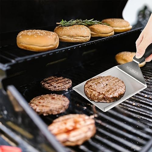 HULISEN Griddle Accessories for Blackstone, Heavy Duty Burger