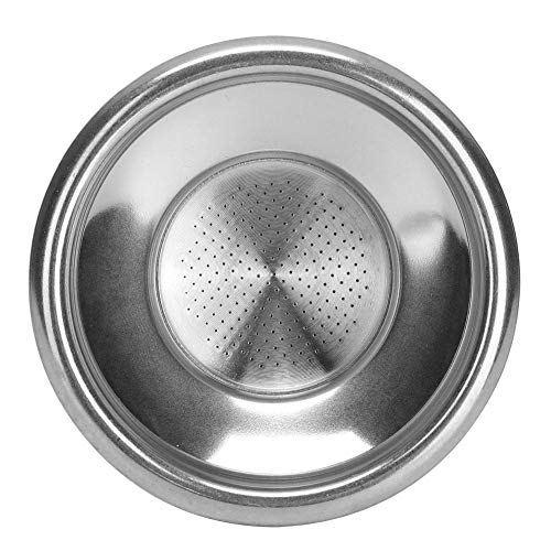 58mm Portafilter Basket, 1 Cup Stainless Steel Coffee Filter Basket - Kitchen Parts America