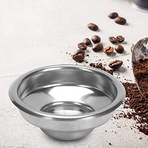 58mm Portafilter Basket, 1 Cup Stainless Steel Coffee Filter Basket - Kitchen Parts America