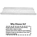 Uniflasy 25 3/5 Inch Grill Warming Rack for Nexgrill 720-0380H, Grill Upper Rack Grates for Nexgrill 4 Burner Grill Replacement Parts, Used on Upper Cooking Grate to Keep Warming for Food - Grill Parts America