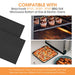 AIEVE Air Fryer Oven Liners, 3 Pack Non-stick Air Fryer Oven Mat - Kitchen Parts America