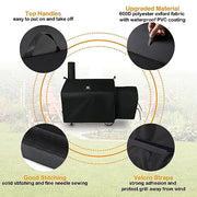 SUPJOYES Grill Cover for Oklahoma Joe's Highland Offset Smoker, Heavy Duty Waterproof Oklahoma Joe Smoker Accessories - Grill Parts America