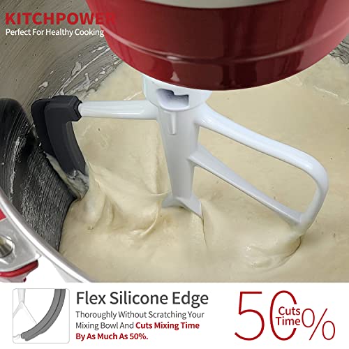 New! KitchenAid KFE5T Tilt-Head Mixer - Flex Edge Beater - Scrapes