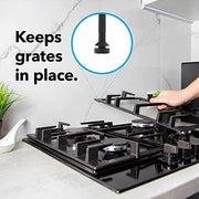 [8 Pack] Impresa Grate Rubber Feet for GE Gas Stove Top Ranges WB02X24790 – Heat Resistant Stove Top Pad Bumpers - Kitchen Parts America