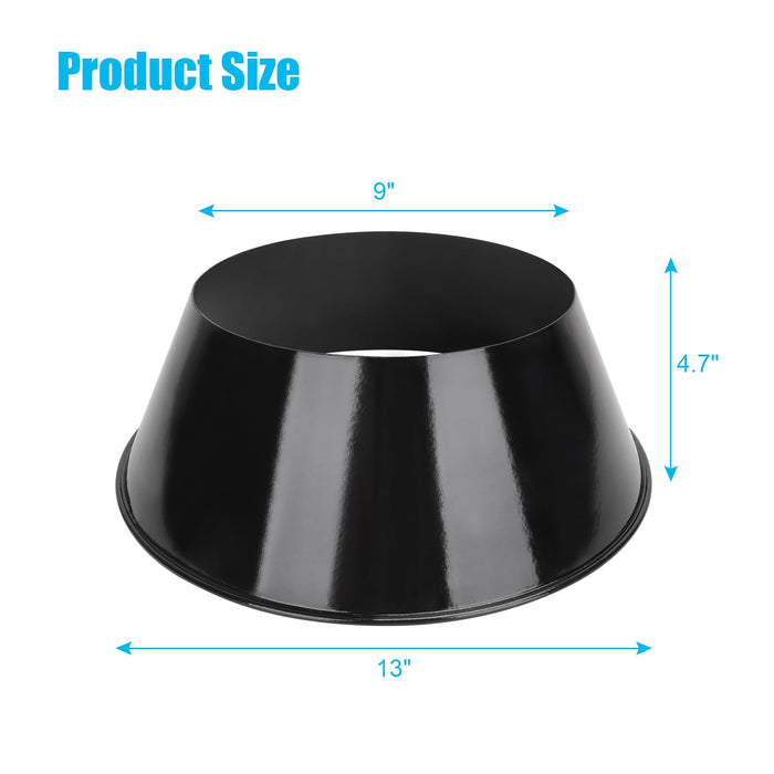 Outspark 13" BBQ Whirlpool for Weber 22/26.75 WSM Smokey Mountain,XL Kamado,XL Big Green Egg,Kettle Grill Accessories-One-Piece Without Welding Charcoal Cone Holder,Enamel Coating - Grill Parts America