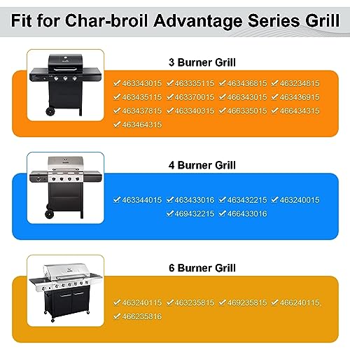 Grill Replacement Parts Char-Broil Heat Plates Burner Tubes
