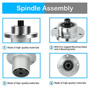783506 Spindle Assembly for Hustler 44" and 52" Deck FasTrak, Mini Z and Super Mini Z Lawn Mower 3 Pack - Grill Parts America